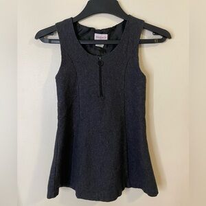 American Girl Wool Blend Charcoal Girl’s Sleeveless Dress